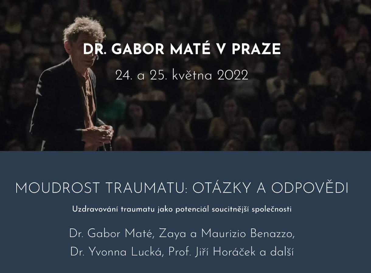 Gabor Maté v Praze